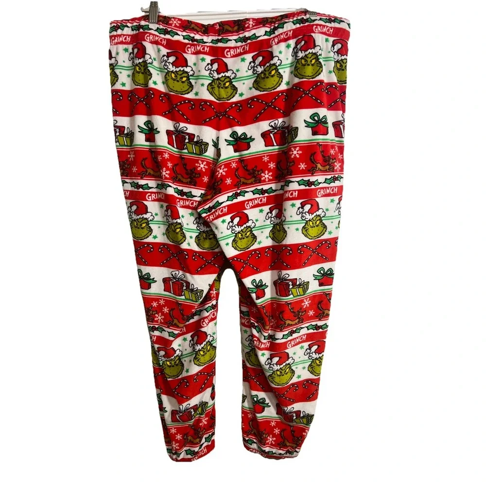 The Grinch Womens Fuzzy Fleece Sleep Pants Size XL‎ (16-18)